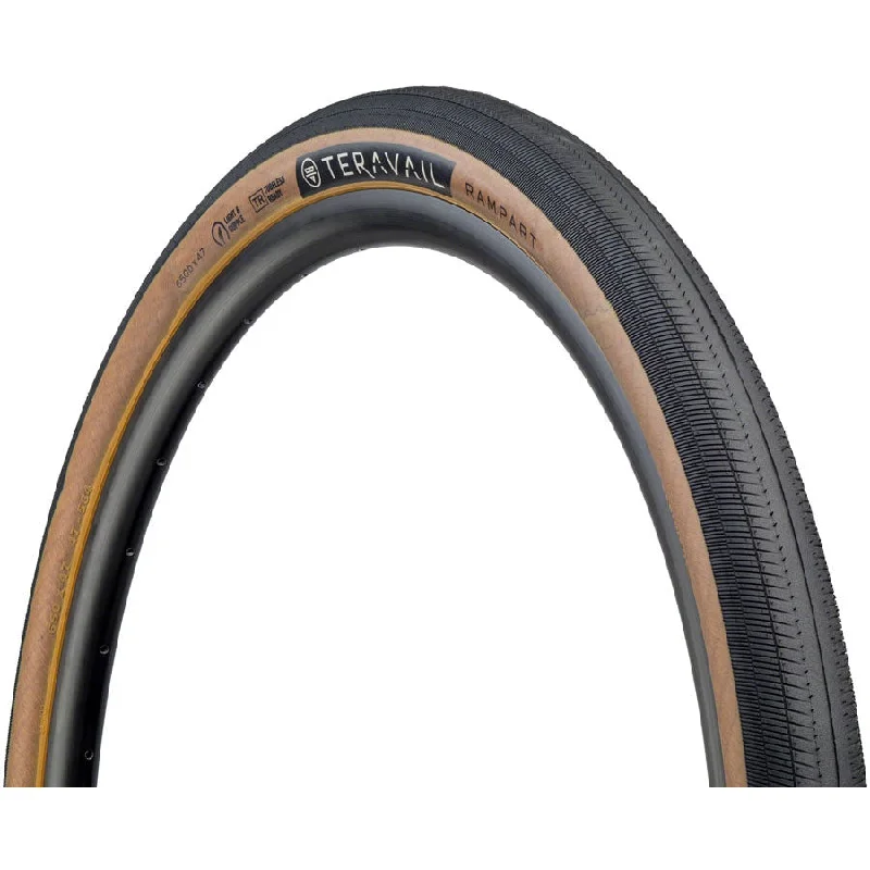 Rampart Tire - 650b x 47 Tubeless Folding Tan Light Supple Fast Compound