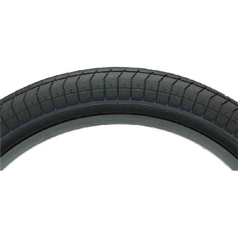 Path Pro BMX Bike Tire - 20 x 2.4, Clincher, Wire, Black