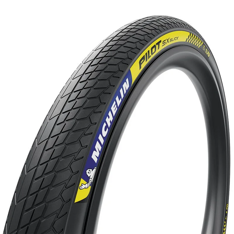 Copertoncino Michelin 20X1,7 Pilot Sx Slick Tlr - Nero