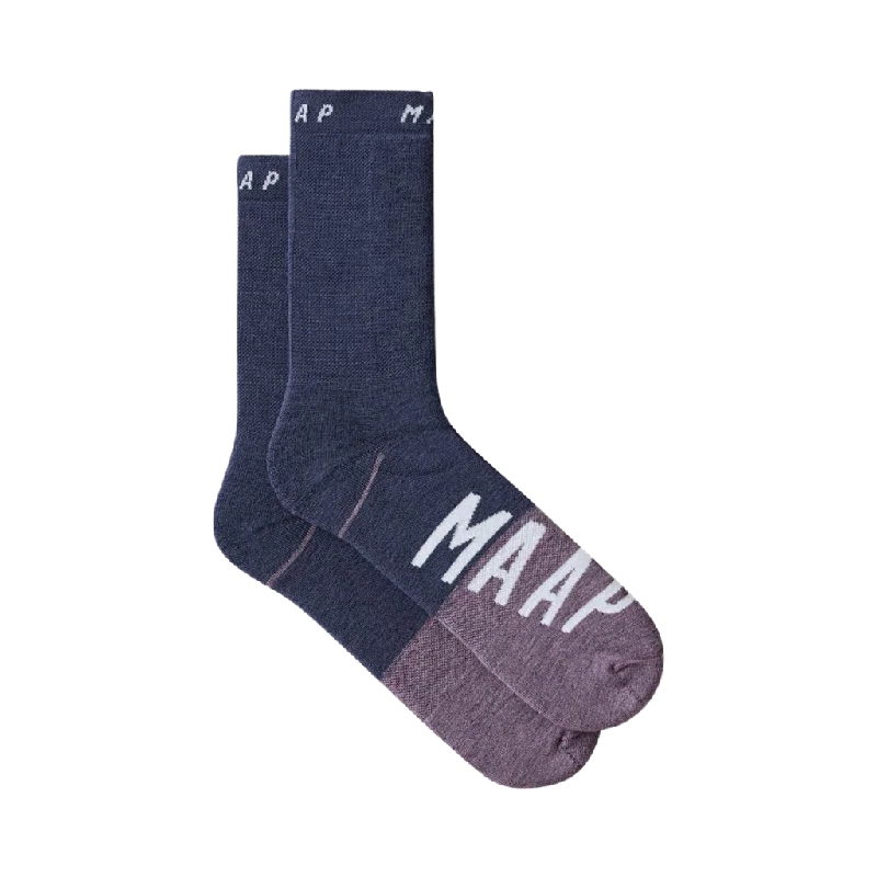 Apex Wool Sock - Navy