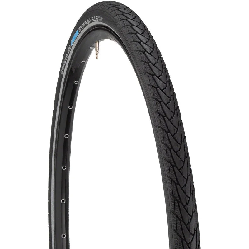 Marathon Plus Touring-Hybrid Bike Tire - 700 x 45, Clincher, Wire, Black/Reflective, Performance, Endurance, SmartGuard, E-50