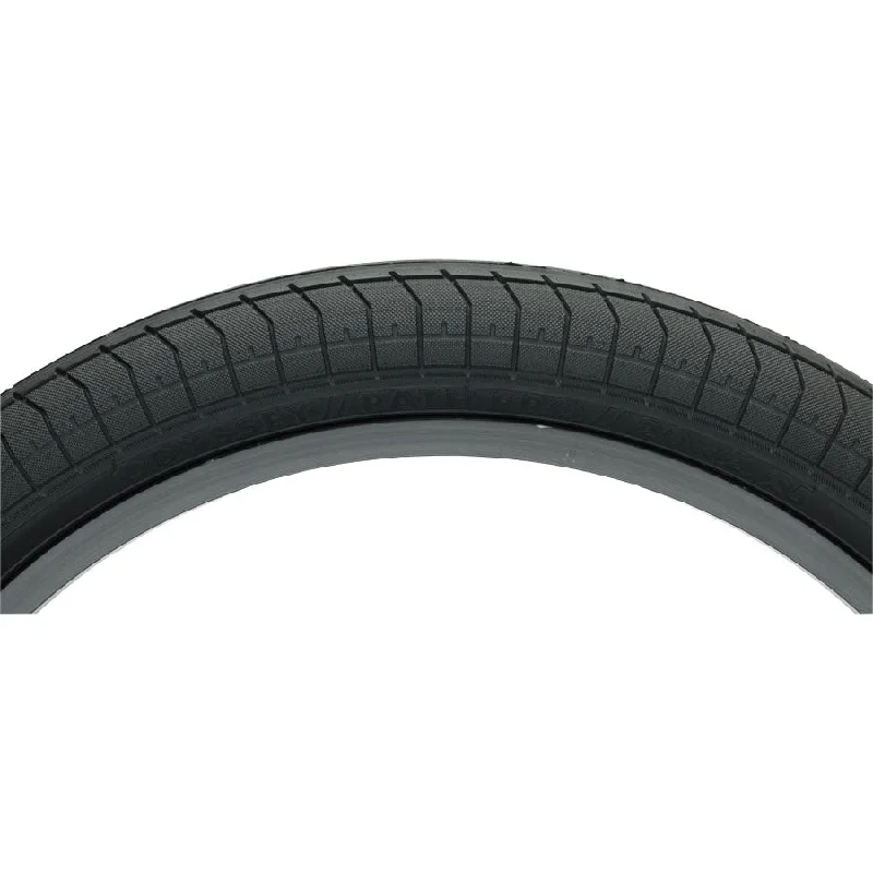 Path Pro BMX Bke Tire - 20 x 2.25, Clincher, Wire, Black