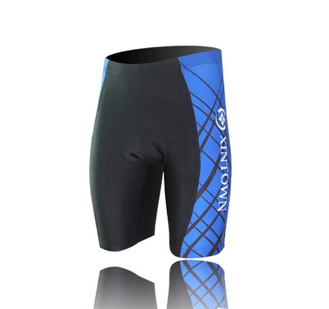 men cycling shorts with pad blue bike shorts bermuda ciclismo