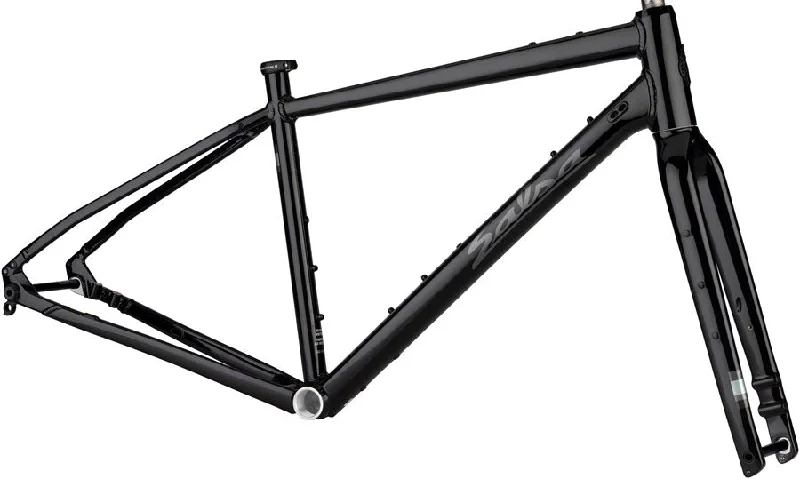 Salsa Journeyer Drop Bar Frameset - Black