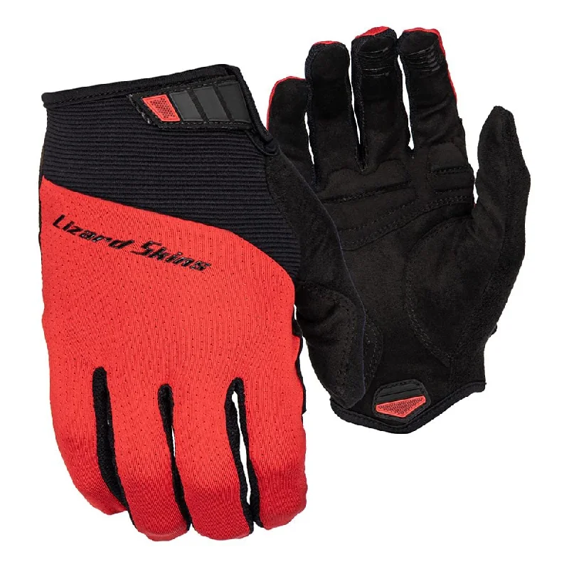 Lizard Skins Monitor Traverse Unisex Cycling Gloves – Long Finger Bike Gloves – 3 Colors