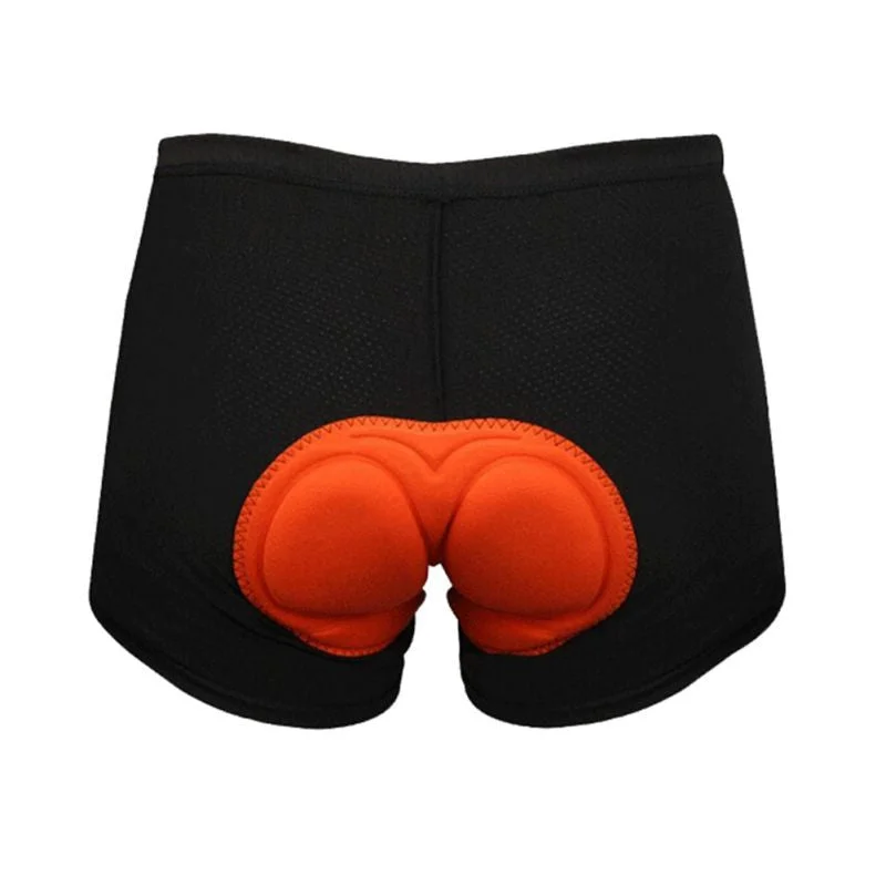 Men Comfortable Black Bicycle Cycling Underwear Sponge Gel 3D Padded Bike Short Pants Cycling