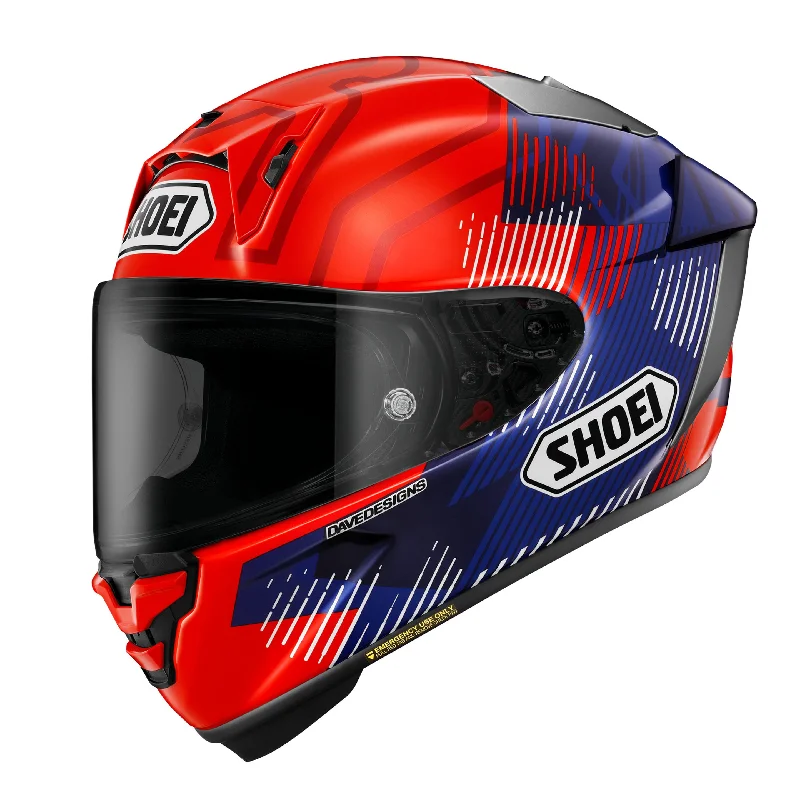 SHOEI X-SPR PRO MARQUEZ8 HELMET - TC-1