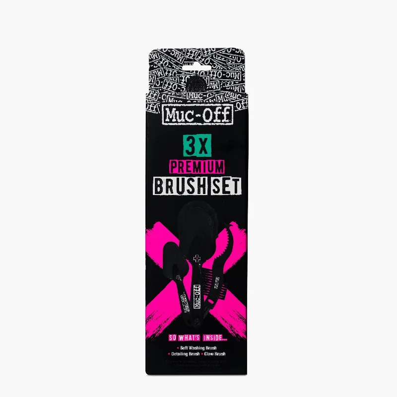 Muc-Off 3x Brush Set